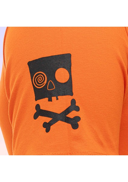 Patrick Yıldız Legendary Halloween Kadın Turuncu Tişört fırsatları