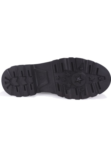 DZA07-90834 Siyah Günlük Loafer Kadın Ayakkabı fırsatları