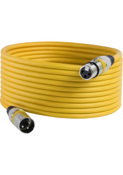 MXL-15M-YLW Kaliteli XLR TO XLR 15 mt. Mikrofon Kablosu fiyatları