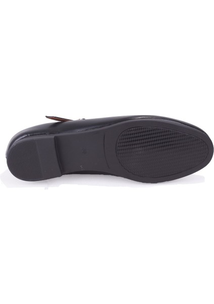 DZA07-108526452 Siyah Günlük Babet Kadın Ayakkabı fırsatları
