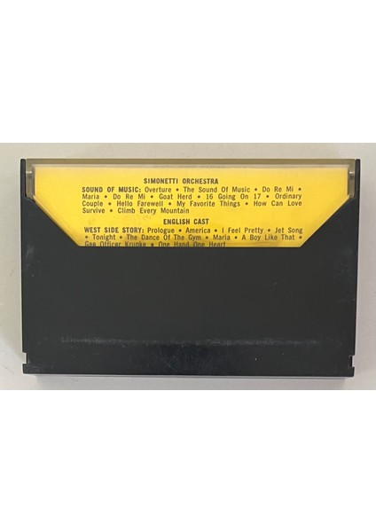 Sound Of Music West Side Story Kaset (Orijnal Dönem Baskı Kaset) fiyatları