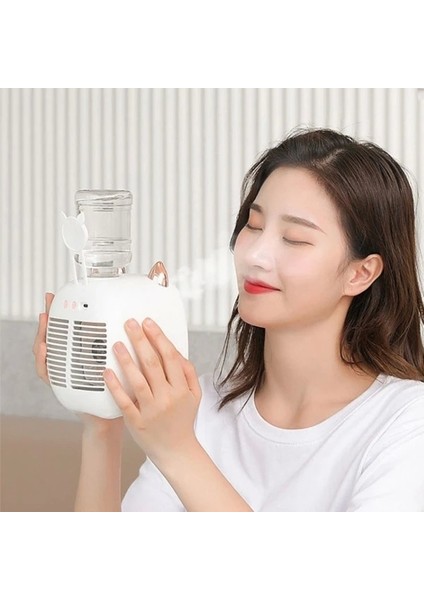 Ezere Hava Nemlendiricili Masaüstü Fan Taşınabilir Mini Klima SOĞUTUCU-(5775) fırsatları