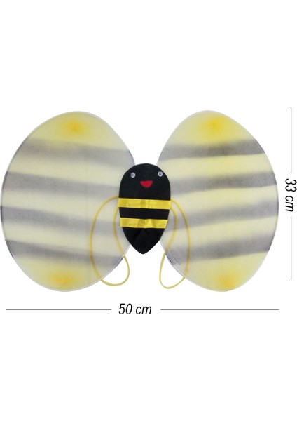 Kanat Set Arı kostümü lüks taç-kanat-asa set fırsatları