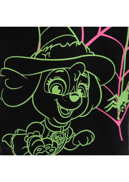 Paw Patrol Kız Çocuk Legendary Halloween Siyah Tişört modelleri