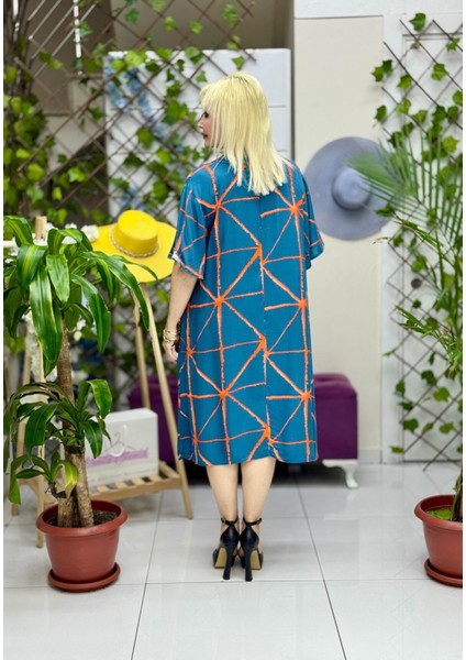 RM18123 Viskon Roma Elbise modelleri