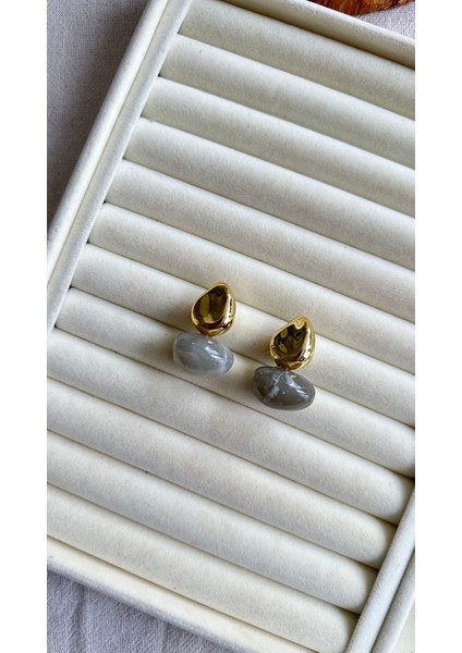 Gri Bonibon Küpe fiyatları