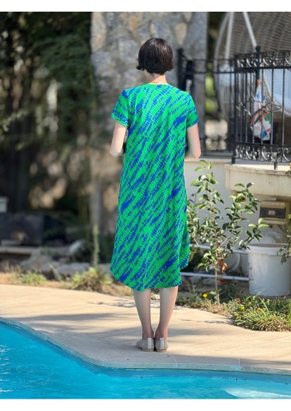 FT179033 Viskon Fethiye Elbise modelleri