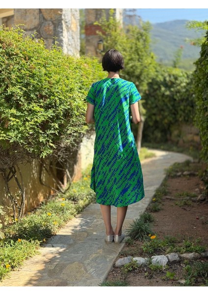 FT179033 Viskon Fethiye Elbise