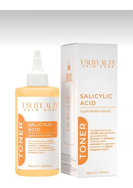 , Salisilik Asit Tonik – Yağlı ve Karma Ciltler İçin Gözenek Sıkılaştırıcı, Siyah Nokta & Akne Karşıtı 200 ml fırsatları