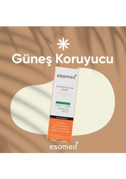 Yüksek Koruyucu Nemlendirici Spf50 Uva Uvb Leke Bırakmayan Güneş Kremi 100 ml fırsatları