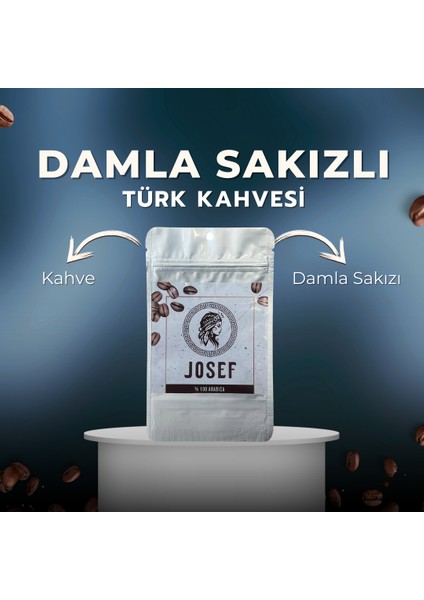 Damla Sakız Aromalı Türk Kahvesi (Öğütülmüş) 100 Gr.
