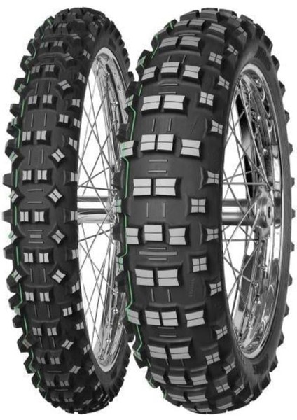Ktm 350 Exc-F Mitas Terra Force -Ef Tek Yeşil 90/90-21 140/80-18 Lastik Takımı