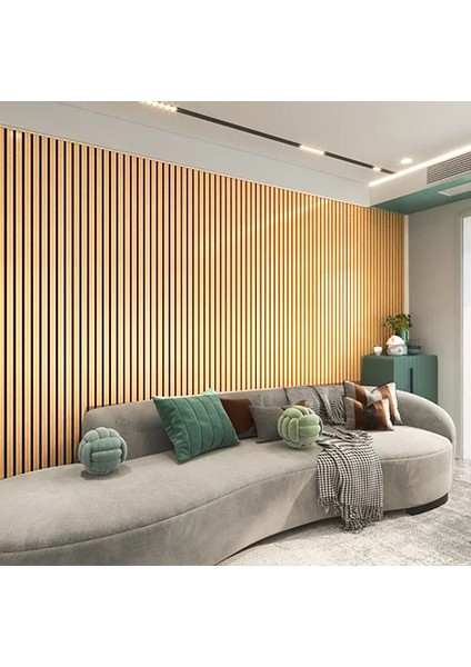 Mdf Ahşap Akustik Puvar Paneli 60X275 cm