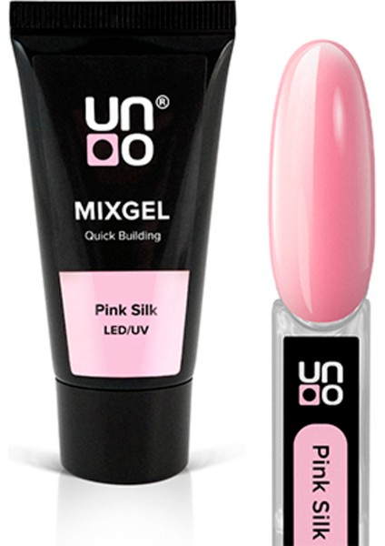 Uno Polyjel Pinksilk 30G+PROTEZTIRNAK Tips Üstform Jeltips+Basecoattopcoatprimerdehydrator modelleri