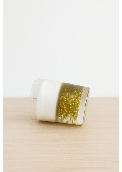 Dekoratif Cam Bardak Mum – Gold Jel & Soya Wax fiyatları