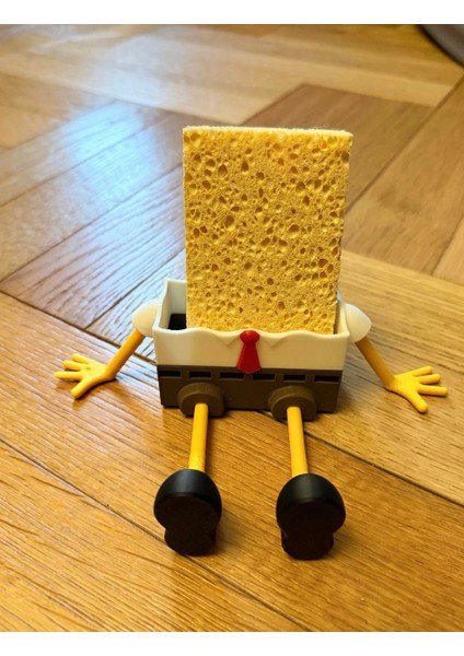 Sünger Bob Bulaşık Süngeri Tutacağı