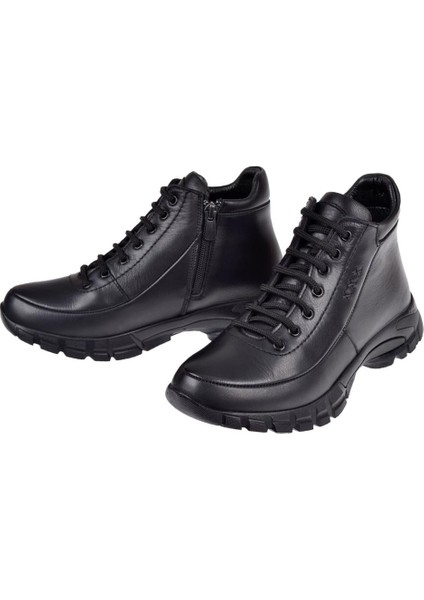 Hakiki Deri Comfort Kadın Bot VOY-9398 Siyah fırsatları