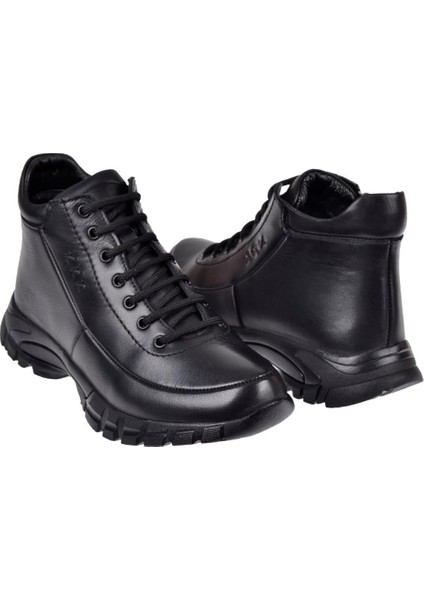 Hakiki Deri Comfort Kadın Bot VOY-9398 Siyah indirimleri