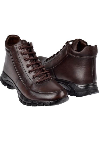 Hakiki Deri Comfort Kadın Bot VOY-9398 Kahve indirimleri
