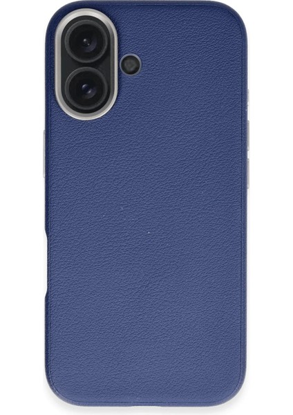 More-Tr Joko Iphone 16 Wonder Deri Magsafe Kapak - Lacivert