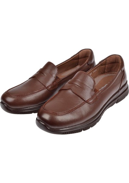 Hakiki Deri Comfort Makosen Kadın Ayakkabı For-Gola Taba fırsatları