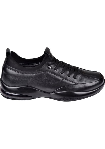 Hakiki Deri Lastikli Comfort Kadın Ayakkabı VOY-9744 Siyah fiyatları