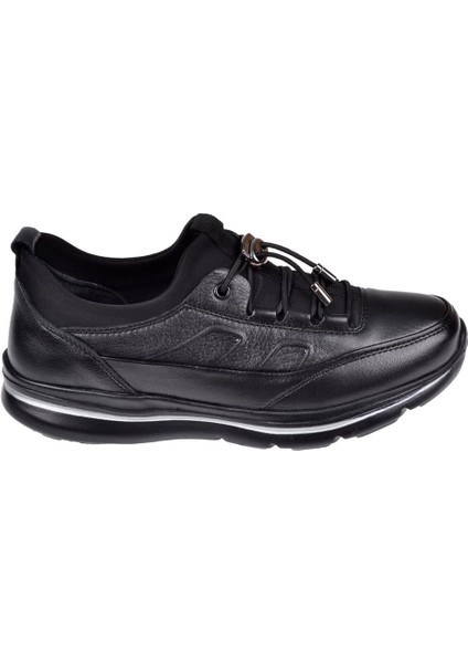 Hakiki Deri Hafif Taban Kadın Ayakkabı VOY-9733 Siyah fiyatları