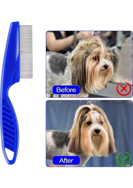 4'lü Bit Evcil Hayvan Tarak Seti Kedi Köpek Bit Tarak Seti Pire Tarağı indirimleri