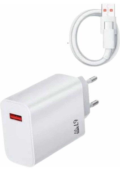 Beyaz Ultra Plus Hızlı Şarj Seti Şarj Adaptörü ve Kablosu 67W fırsatları