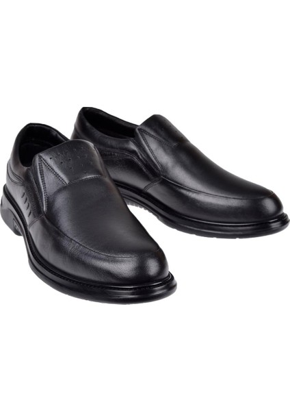 Hakiki Deri Comfort Erkek Ayakkabı VOY-1143 Siyah fırsatları