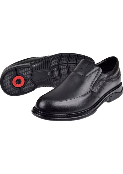 Hakiki Deri Comfort Erkek Ayakkabı VOY-1143 Siyah indirimleri