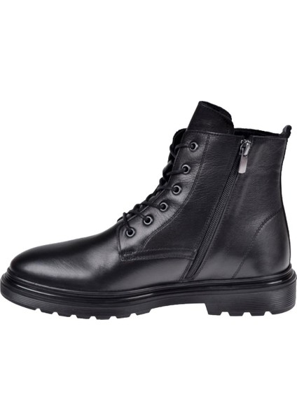 Hakiki Deri Postal Erkek Bot VOY-1034 Siyah indirimleri