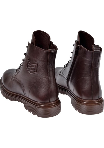 Hakiki Deri Postal Erkek Bot VOY-1034 Kahve indirimleri