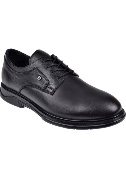 Hakiki Deri Comfort Erkek Ayakkabı VOY-1114 Siyah