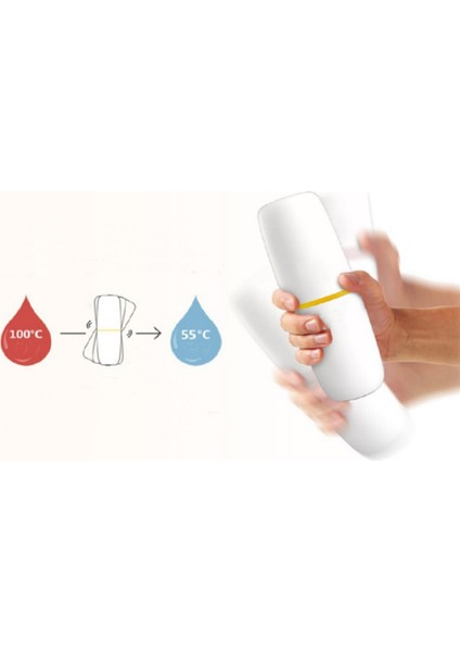 Çocuk Sıcak Su Taşıma Termos Çift Duvarlı Paslanmaz Çelik, Bpa’sız, Sızdırmaz Kapak 280 ml modelleri