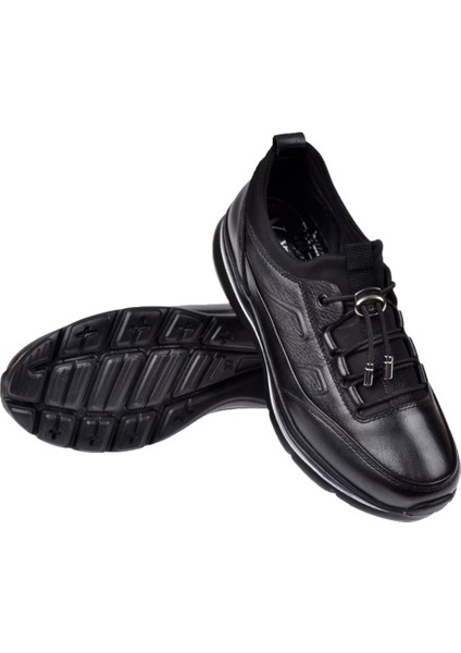 Hakiki Deri Hafif Taban Kadın Ayakkabı VOY-9733 Siyah indirimleri