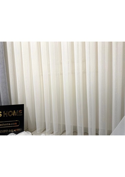 Nivemeshome Mızraklı FIR0914 AR03102 V-102 1/3 Sık Pileli Tül Perde Apm