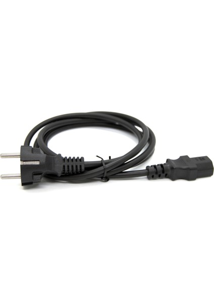 Beek Güç Kablosu, Schuko &lt;-&gt; C13, 1.80 Metre 3*0.75MM2 H05Z1Z1-F, Lszh&lt;br&gt; beek Lszh Power Cable Schuko To C13 1.8 M 3*0.75MM2 H05Z1Z1-F
