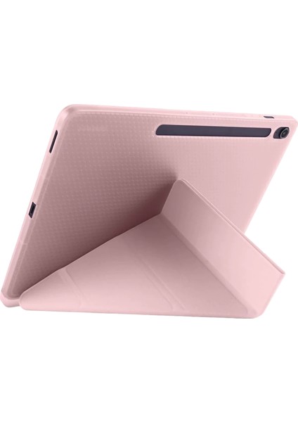 More-Tr Newface Ipad Pro 13 (2024) Kılıf Kalemlikli Hugo Tablet Kılıfı - Rose Gold fırsatları