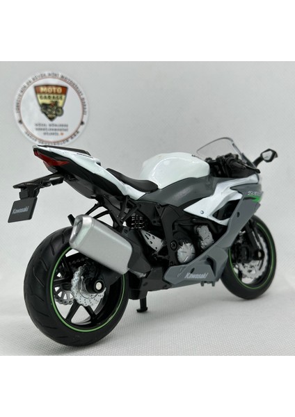 Kawasaki Ninja Zx-6r 1:12 Diecast Motosiklet Model – Lisanslı Metal Maket Oyuncak & Biblo modelleri
