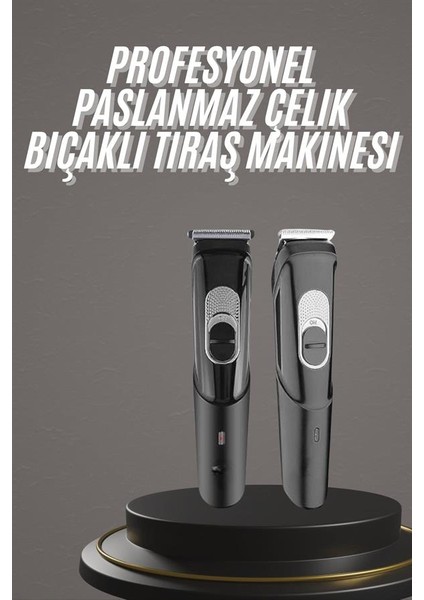 Pro Şarjlı Saç Sakal Tıraş Makinesi Ense Kesme Makinesi Lazer Öncesi Kısaltma fiyatları