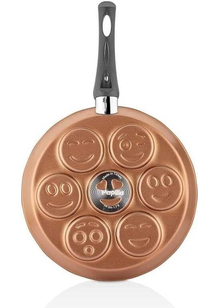 Redio 28cm Emoji Pankek Tavası Bakır modelleri