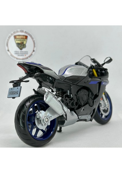 Yamaha YZF-R1M 1:12 Diecast Motosiklet Model – Lisanslı Metal Maket Oyuncak & Koleksiyonluk Biblo fiyatları