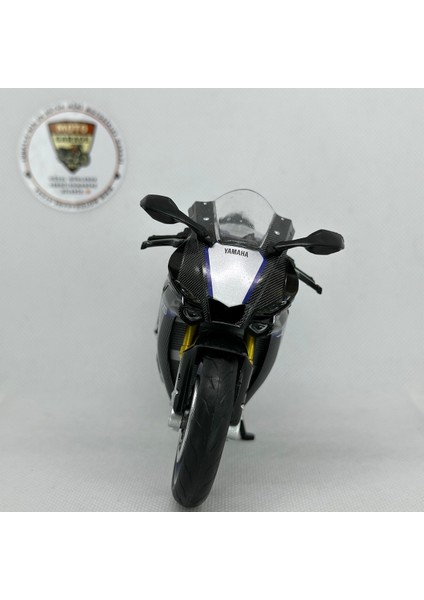 Yamaha YZF-R1M 1:12 Diecast Motosiklet Model – Lisanslı Metal Maket Oyuncak & Koleksiyonluk Biblo