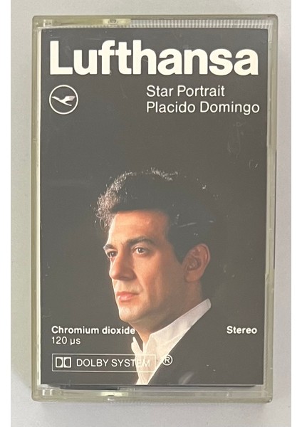 Placido Domingo Star Portrait Kaset (Orijnal Dönem Baskı Kaset)