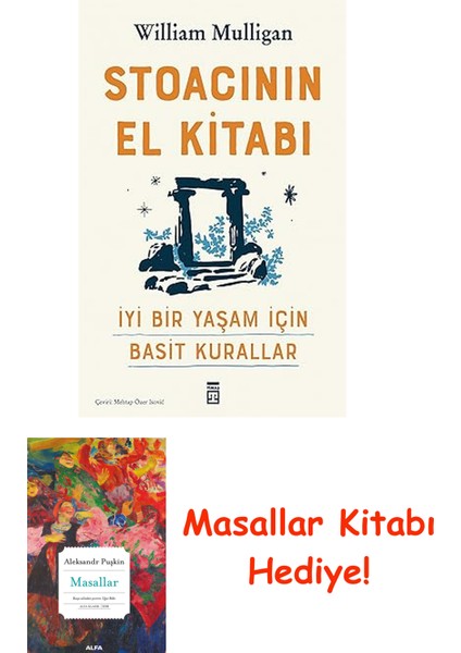 Stoacının El Kitabı - Iyi Bir Yaşam Için Basit Kurallar + Masallar Kitabı