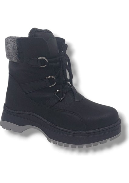 Alexis Siyah Kız Çocuk Kürklü Bot fiyatları