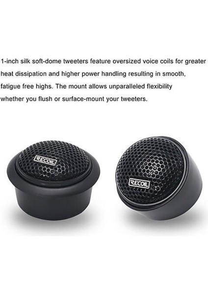 Ret1 2,5 cm Tweeter (100 Watt) fiyatları