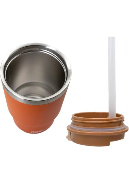 0195 Pipetli Kahve Termosu 0.48 Lt - Turuncu indirimleri
