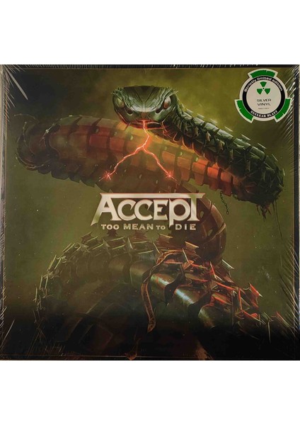 Accept - Too Mean To Die Plak (2 Lp, Renkli Plaklar)
